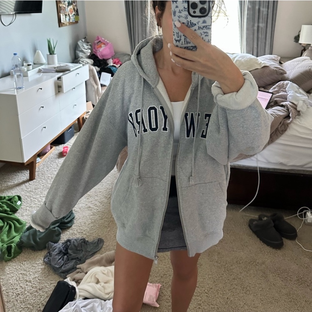 New Brandy Melville Zip Up